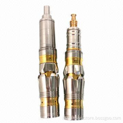 Mechanical Mod E-cigarette Battery with 3.7 to 4.2V Normal Working Voltage, 510 Threads